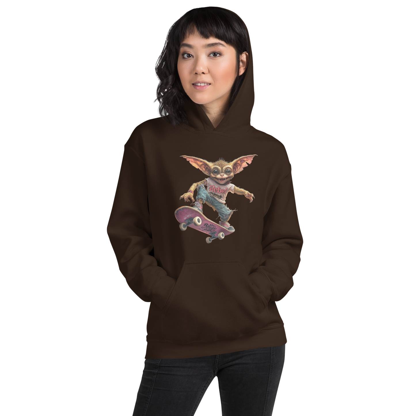 Gremlin Rebellion ~ 'Fakie Flip Fran' ~ Unisex Hoodie