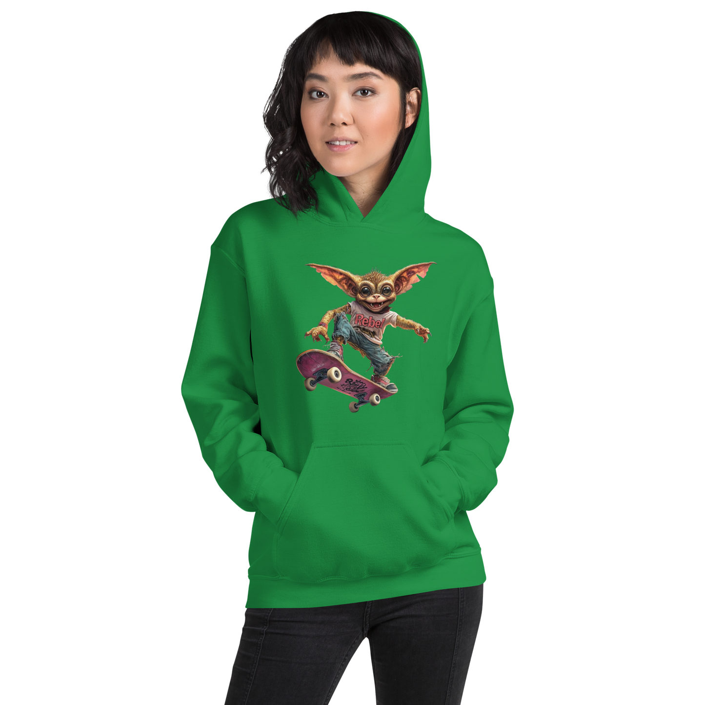 Gremlin Rebellion ~ 'Fakie Flip Fran' ~ Unisex Hoodie