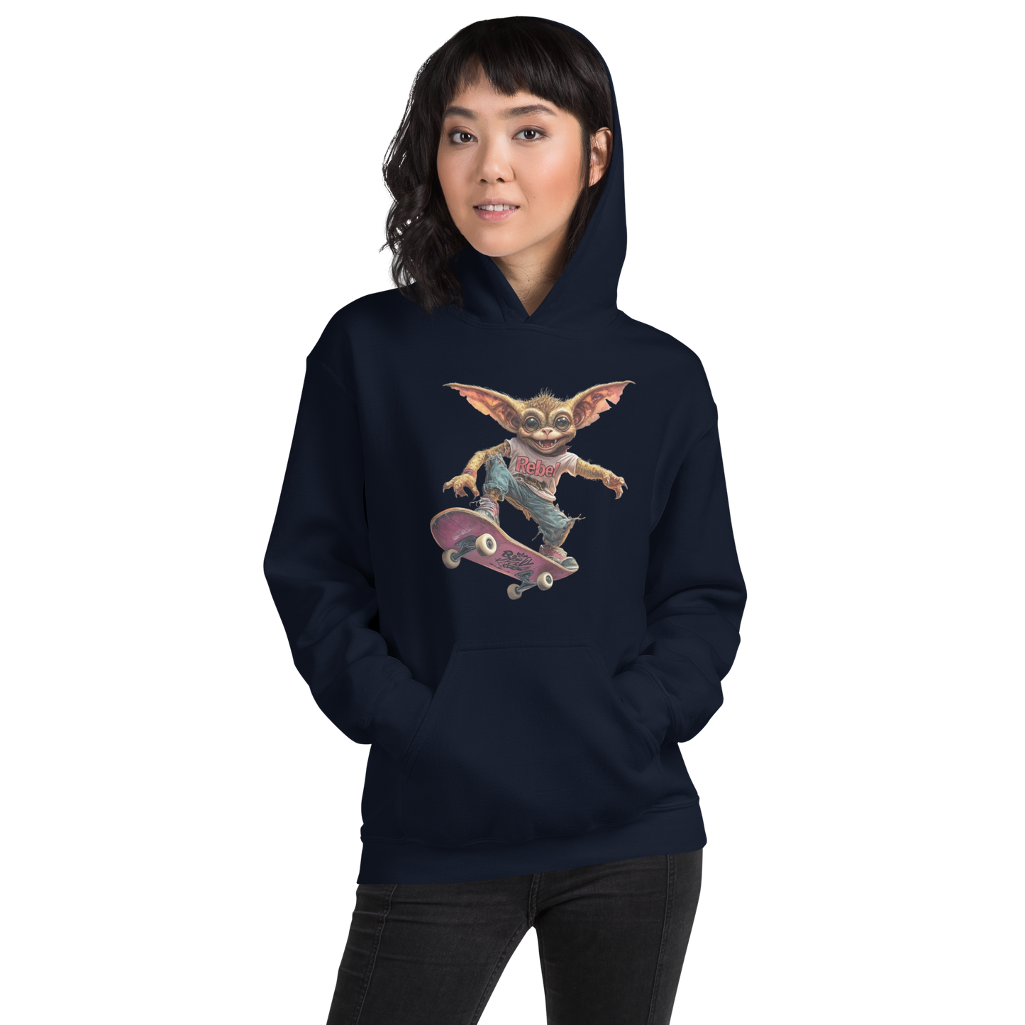 Gremlin Rebellion ~ 'Fakie Flip Fran' ~ Unisex Hoodie