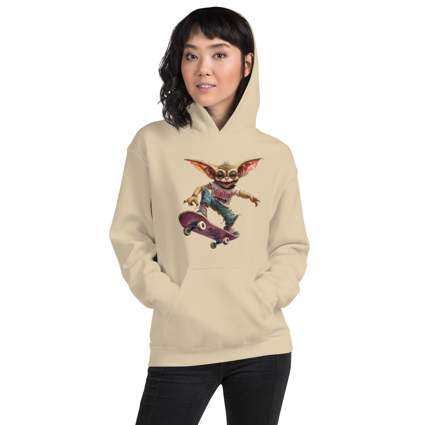 Gremlin Rebellion ~ 'Fakie Flip Fran' ~ Unisex Hoodie