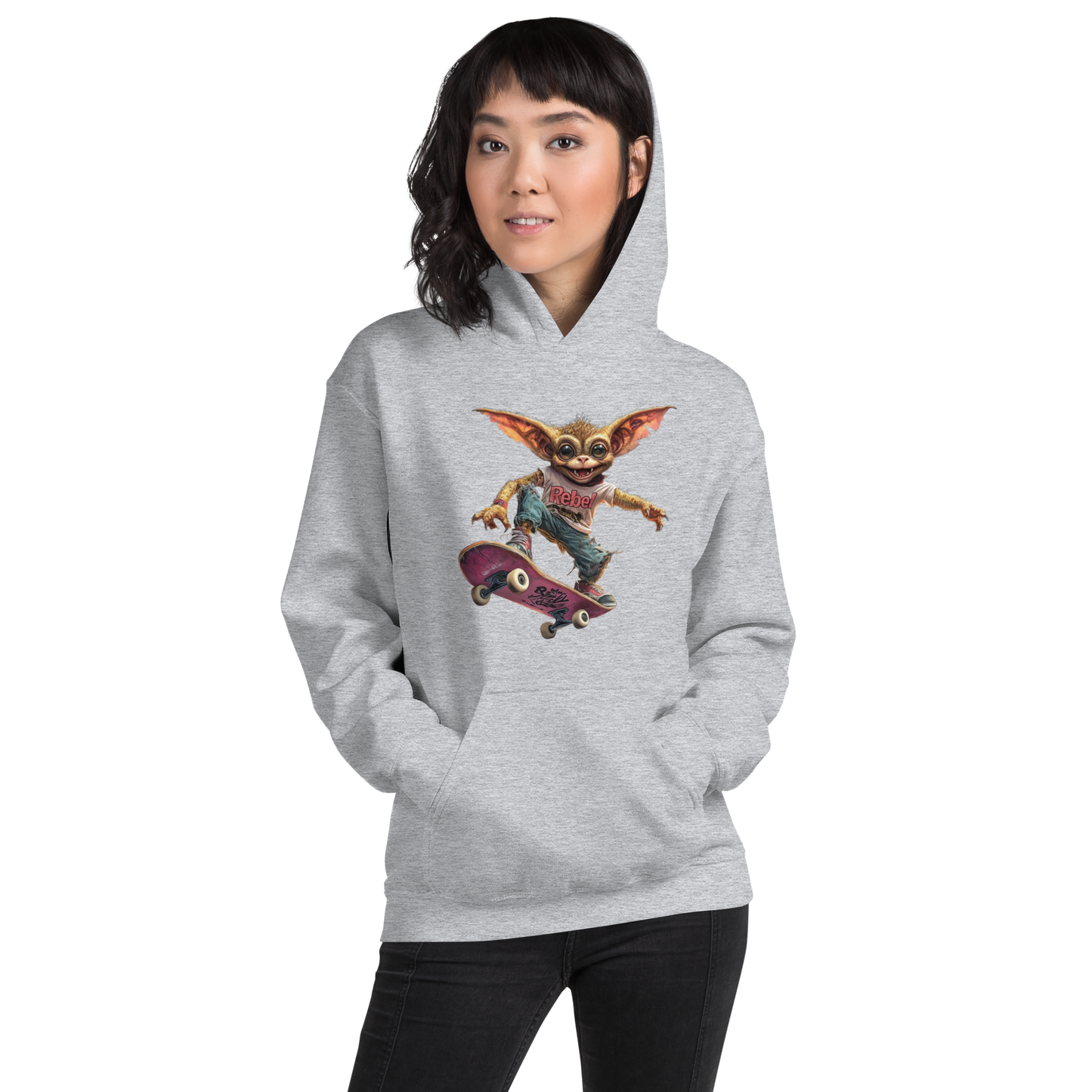 Gremlin Rebellion ~ 'Fakie Flip Fran' ~ Unisex Hoodie