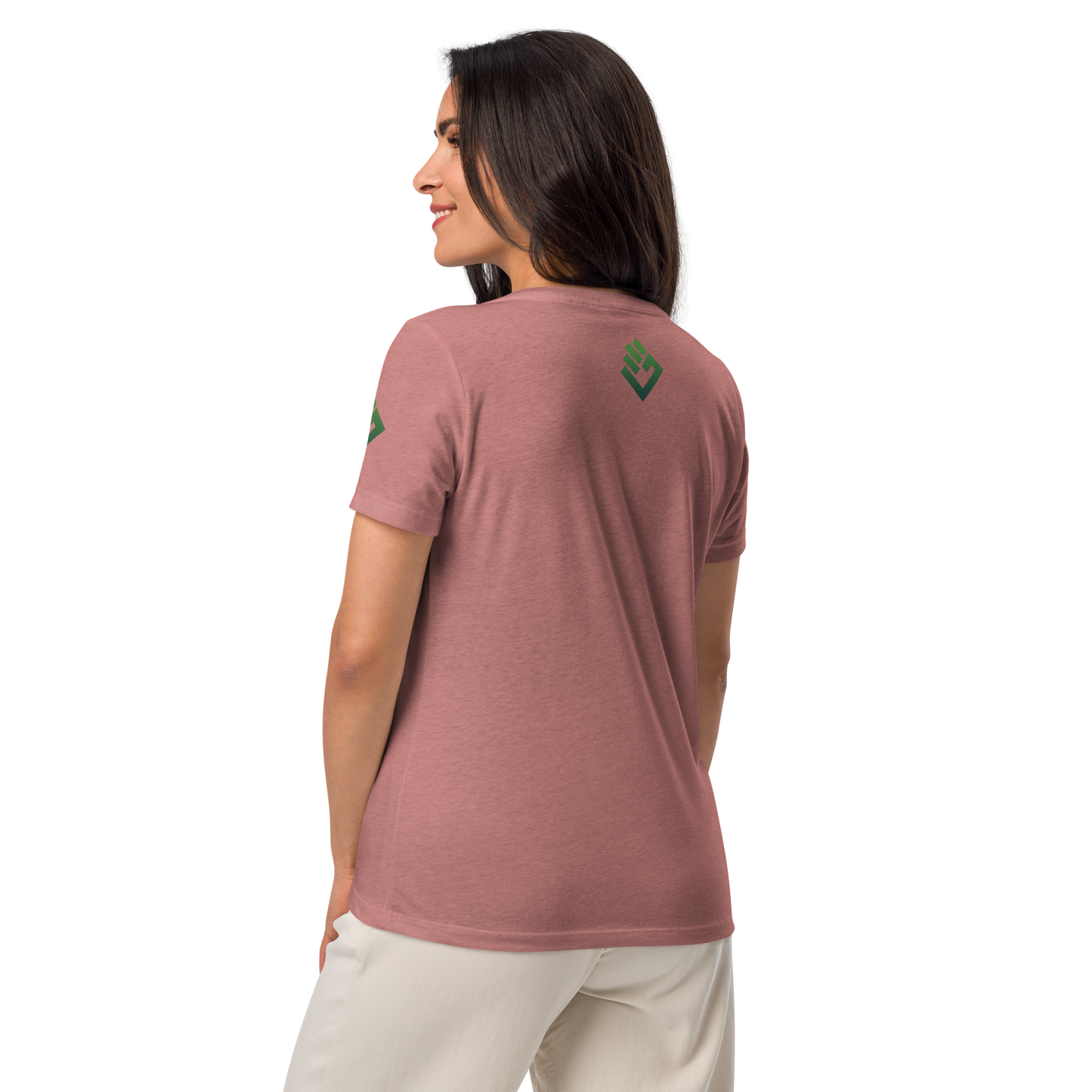 Savage Rebellion Relaxed V-Neck T-Shirt - Women