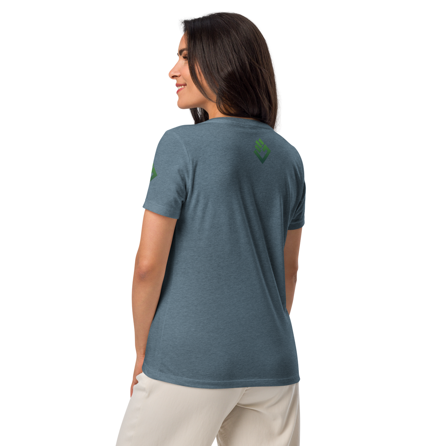 Savage Rebellion Relaxed V-Neck T-Shirt - Women